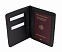 Портмоне для паспорта HILL DALE, черный с логотипом в Белгороде заказать по выгодной цене в кибермаркете AvroraStore