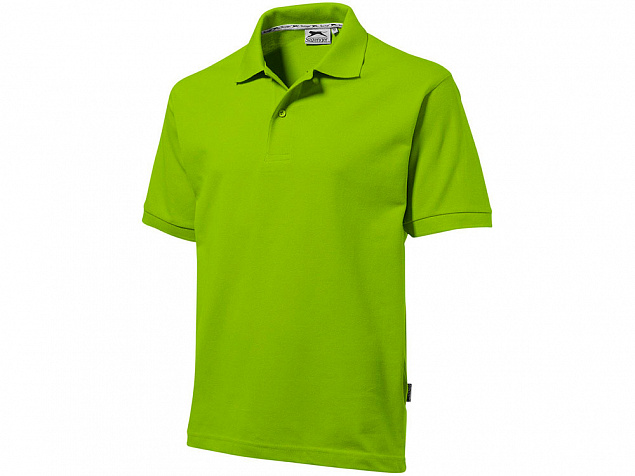Рубашка поло Forehand мужская, зеленое яблоко с логотипом в Белгороде заказать по выгодной цене в кибермаркете AvroraStore
