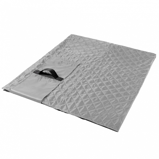 Плед для пикника Comfy, серый с логотипом в Белгороде заказать по выгодной цене в кибермаркете AvroraStore