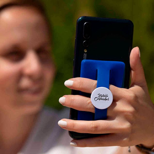 Картхолдер с функцией держателя для телефона TISSON с логотипом в Белгороде заказать по выгодной цене в кибермаркете AvroraStore