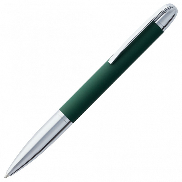 Ручка шариковая Arc Soft Touch, зеленая с логотипом в Белгороде заказать по выгодной цене в кибермаркете AvroraStore