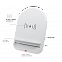 Беспроводное зарядное устройство Flatty (белый) с логотипом в Белгороде заказать по выгодной цене в кибермаркете AvroraStore