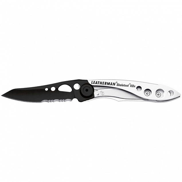 Нож Skeletool KBX, стальной с черным с логотипом в Белгороде заказать по выгодной цене в кибермаркете AvroraStore