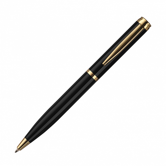 Шариковая ручка Sonata BP, черная/позолота с логотипом в Белгороде заказать по выгодной цене в кибермаркете AvroraStore