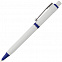 Ручка шариковая Raja, синяя с логотипом в Белгороде заказать по выгодной цене в кибермаркете AvroraStore