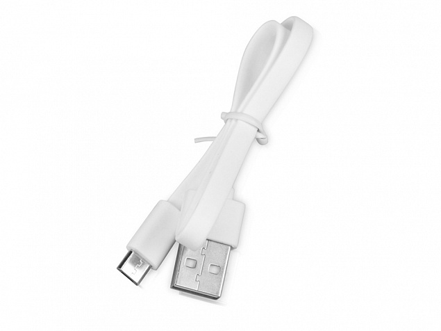Кабель USB 2.0 A - micro USB с логотипом в Белгороде заказать по выгодной цене в кибермаркете AvroraStore