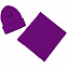 Шапка Life Explorer, фиолетовая с логотипом в Белгороде заказать по выгодной цене в кибермаркете AvroraStore