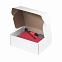 Подарочный набор Portobello красный в малой универсальной подарочной коробке (Спортбутылка, Ежедневник недат А5, Ручка) с логотипом в Белгороде заказать по выгодной цене в кибермаркете AvroraStore