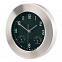 Настенные алюминивые часы JUPITER, серебряный с логотипом в Белгороде заказать по выгодной цене в кибермаркете AvroraStore