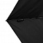 Зонт складной Luft Trek, черный с логотипом в Белгороде заказать по выгодной цене в кибермаркете AvroraStore