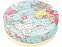 Набор тарелок «Карта мира» с логотипом в Белгороде заказать по выгодной цене в кибермаркете AvroraStore