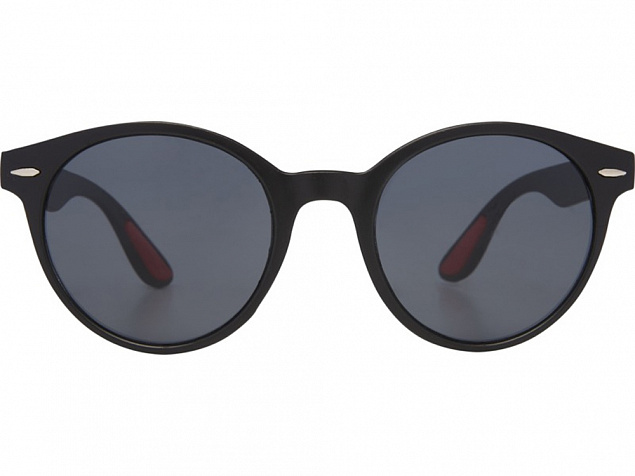 Steven модные круглые солнцезащитные очки, красный с логотипом в Белгороде заказать по выгодной цене в кибермаркете AvroraStore