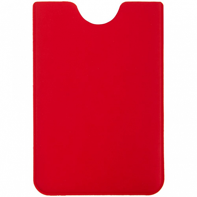 Чехол для карточки Dorset, красный с логотипом в Белгороде заказать по выгодной цене в кибермаркете AvroraStore