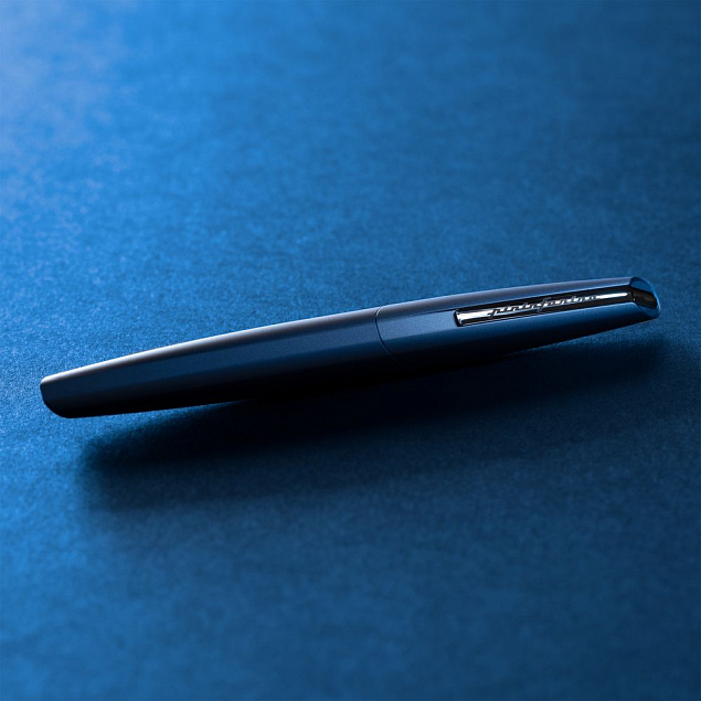 Ручка перьевая PF Two, синяя с логотипом в Белгороде заказать по выгодной цене в кибермаркете AvroraStore