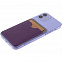 Чехол для карты на телефон Devon, фиолетовый с серым с логотипом в Белгороде заказать по выгодной цене в кибермаркете AvroraStore