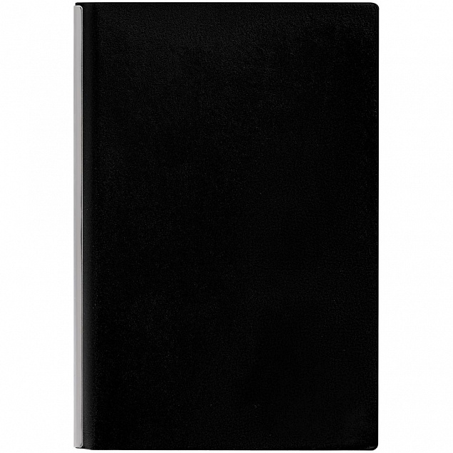 Ежедневник Kroom, недатированный, черный с логотипом в Белгороде заказать по выгодной цене в кибермаркете AvroraStore
