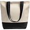 Холщовая сумка Shopaholic, черная с логотипом в Белгороде заказать по выгодной цене в кибермаркете AvroraStore