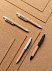 Эко-ручка Write, голубой с логотипом в Белгороде заказать по выгодной цене в кибермаркете AvroraStore