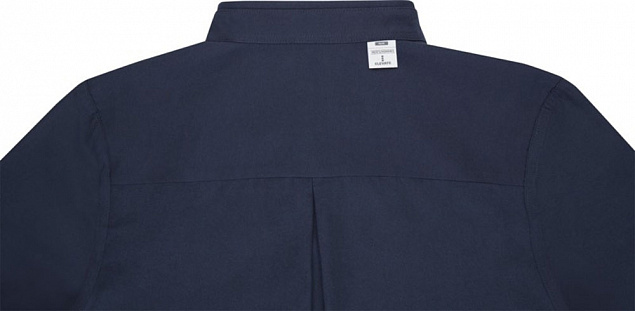 Pollux Мужская рубашка с длинными рукавами, темно-синий с логотипом в Белгороде заказать по выгодной цене в кибермаркете AvroraStore