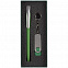 Набор Flashwrite, 8 Гб, зеленый с логотипом в Белгороде заказать по выгодной цене в кибермаркете AvroraStore