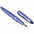 Ручка перьевая PF Two, синяя с логотипом в Белгороде заказать по выгодной цене в кибермаркете AvroraStore