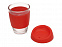 Стеклянный стакан с силиконовой крышкой и манжетой Monday с логотипом в Белгороде заказать по выгодной цене в кибермаркете AvroraStore