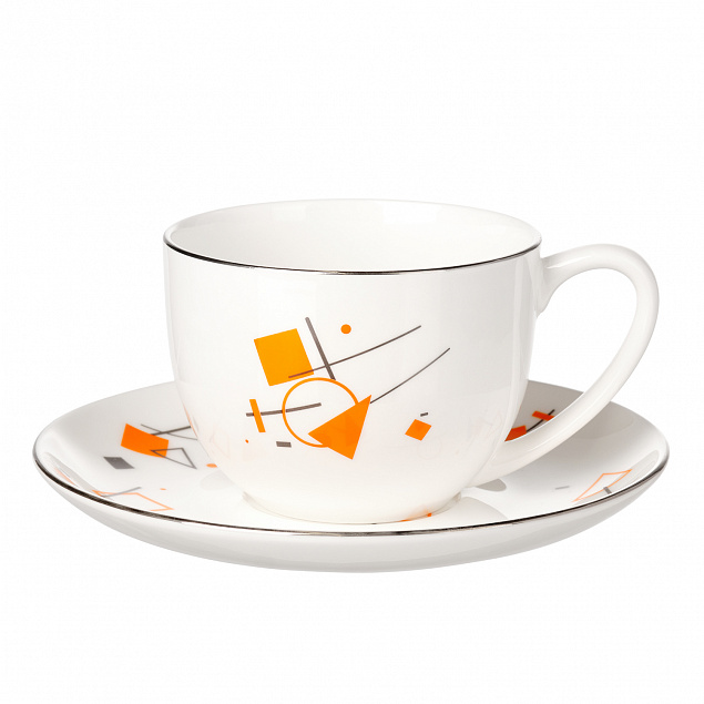Чайная пара Verona, 240 ml с логотипом в Белгороде заказать по выгодной цене в кибермаркете AvroraStore