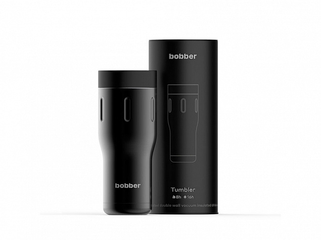 Термос питьевой, вакуумный, бытовой, тм bobber. Объем 0,47 литра. Артикул Tumbler-470 Black Coffee с логотипом в Белгороде заказать по выгодной цене в кибермаркете AvroraStore