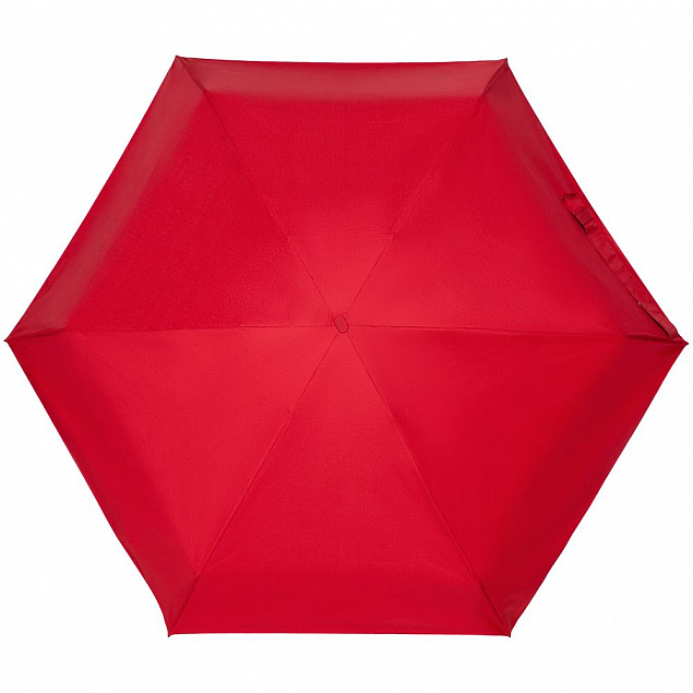 Складной зонт Color Action, в кейсе, красный с логотипом в Белгороде заказать по выгодной цене в кибермаркете AvroraStore