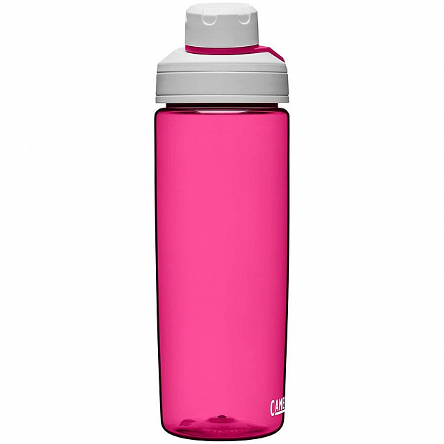 Спортивная бутылка Chute 600, розовая с логотипом в Белгороде заказать по выгодной цене в кибермаркете AvroraStore