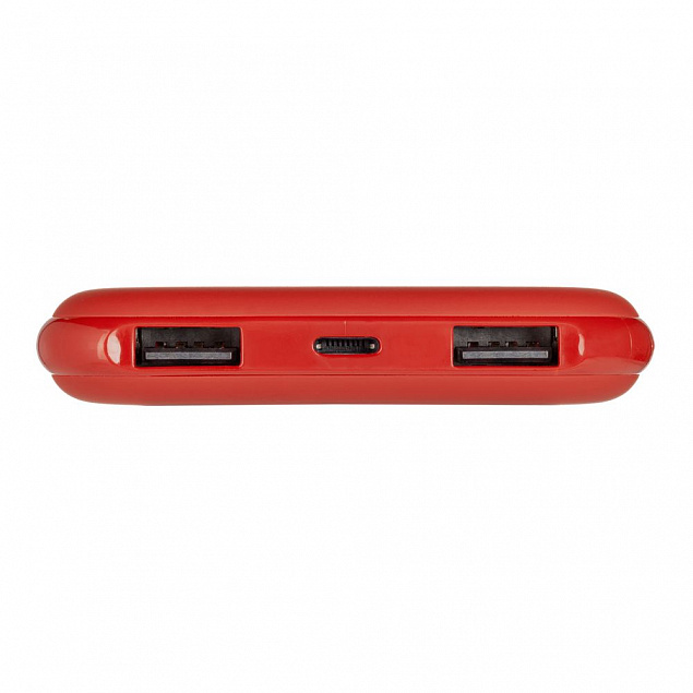 Внешний аккумулятор Uniscend All Day Compact 10 000 мАч, красный с логотипом в Белгороде заказать по выгодной цене в кибермаркете AvroraStore