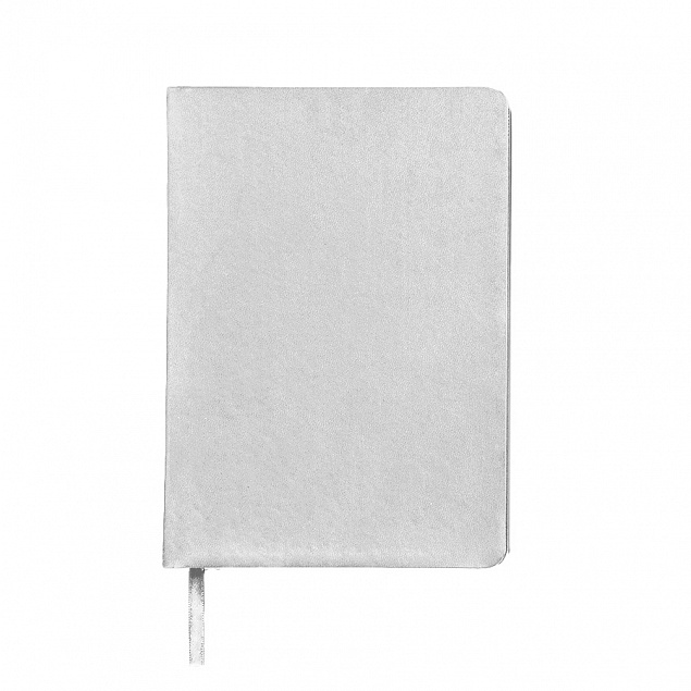 Ежедневник недатированный Duncan, А5,  белый, белый блок с логотипом в Белгороде заказать по выгодной цене в кибермаркете AvroraStore