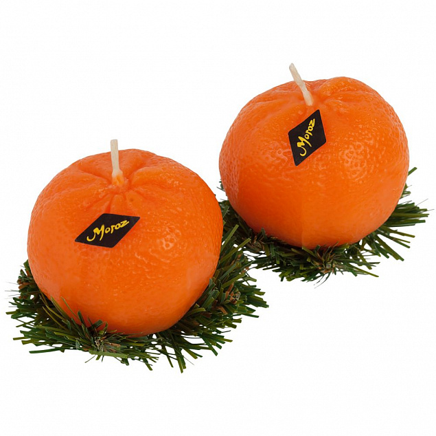 Набор свечей Citrus Box с логотипом в Белгороде заказать по выгодной цене в кибермаркете AvroraStore