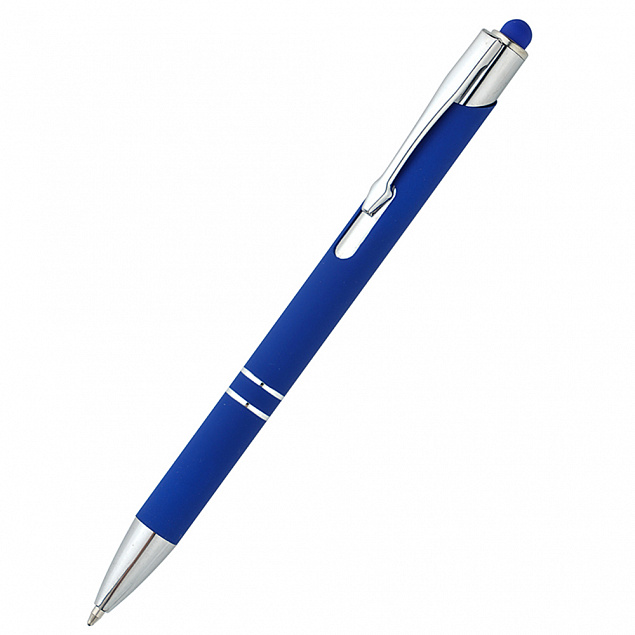 Ручка металлическая Ingrid - Синий HH с логотипом в Белгороде заказать по выгодной цене в кибермаркете AvroraStore