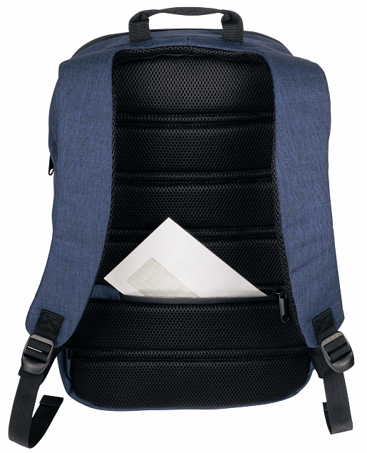 Рюкзак PROTECT, темно-синий с логотипом в Белгороде заказать по выгодной цене в кибермаркете AvroraStore