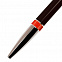 Шариковая ручка Bali, коричневая/оранжевая с логотипом в Белгороде заказать по выгодной цене в кибермаркете AvroraStore