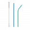 Набор многоразовых трубочек гальванических Оnlycofer Х black (спектр) с логотипом в Белгороде заказать по выгодной цене в кибермаркете AvroraStore