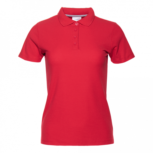 Рубашка поло StanWomen Красный с логотипом в Белгороде заказать по выгодной цене в кибермаркете AvroraStore