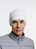 Шапка Siver, белая с логотипом в Белгороде заказать по выгодной цене в кибермаркете AvroraStore