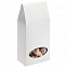 Коробка с окном English Breakfast, белая с логотипом в Белгороде заказать по выгодной цене в кибермаркете AvroraStore