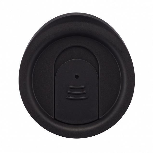 Термокружка Dia, 350 мл, черный с логотипом в Белгороде заказать по выгодной цене в кибермаркете AvroraStore