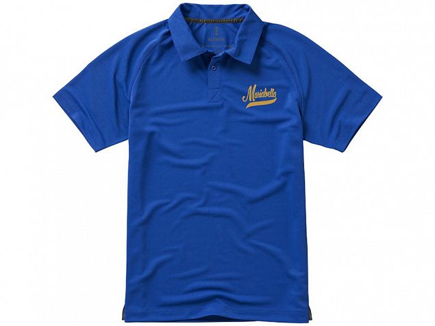 Рубашка поло Ottawa мужская, синий с логотипом в Белгороде заказать по выгодной цене в кибермаркете AvroraStore