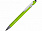 Ручка металлическая soft-touch шариковая со стилусом Sway, желтый/серебристый с логотипом в Белгороде заказать по выгодной цене в кибермаркете AvroraStore