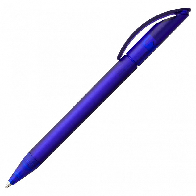 Ручка шариковая Prodir DS3 TFF, синяя с логотипом в Белгороде заказать по выгодной цене в кибермаркете AvroraStore
