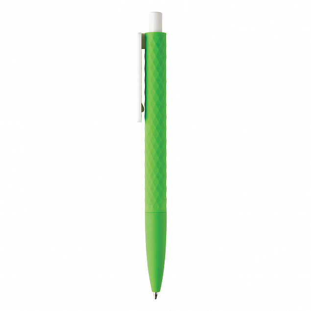 Ручка X3 Smooth Touch, зеленый с логотипом в Белгороде заказать по выгодной цене в кибермаркете AvroraStore