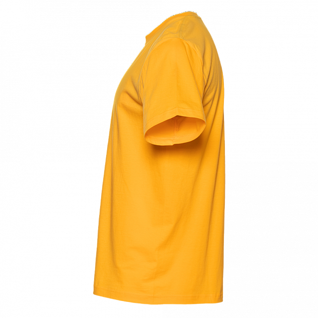 Футболка унисекс без бокового шва STAN хлопок 160, 02 Жёлтый с логотипом в Белгороде заказать по выгодной цене в кибермаркете AvroraStore