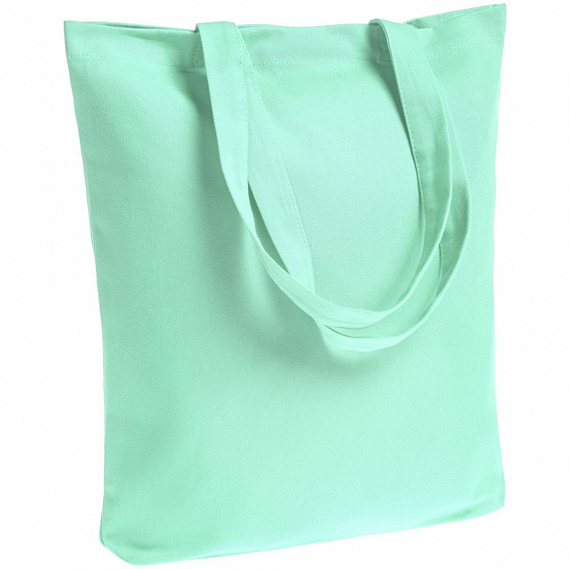Холщовая сумка Avoska, зеленая (мятная) с логотипом в Белгороде заказать по выгодной цене в кибермаркете AvroraStore
