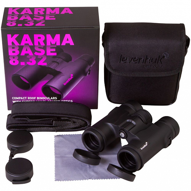 Бинокль Karma Base 8x, линзы 32 мм с логотипом в Белгороде заказать по выгодной цене в кибермаркете AvroraStore