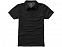 Рубашка поло Markham мужская, черный/антрацит с логотипом в Белгороде заказать по выгодной цене в кибермаркете AvroraStore