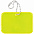 Светоотражатель Spare Care, прямоугольник, желтый неон с логотипом в Белгороде заказать по выгодной цене в кибермаркете AvroraStore